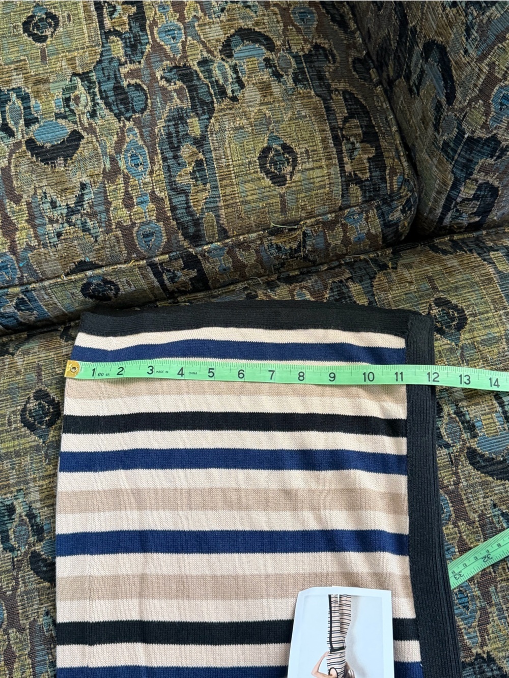 Nation LTD Striped Knit Lounge Pants Size Medium NWT - Picture 5 of 10